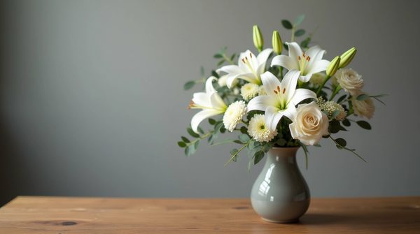 Fleurs condoléances livraison express avec fleurs en deuil