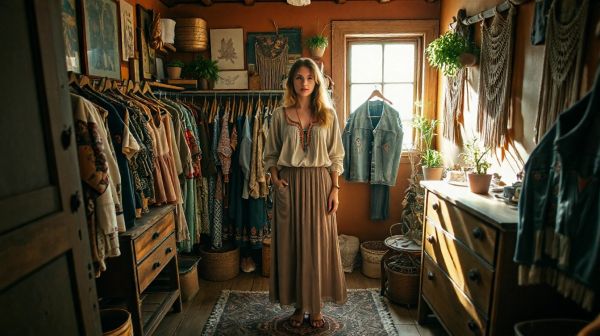 Top conseils pour une garde-robe éthique bohème pour femmes